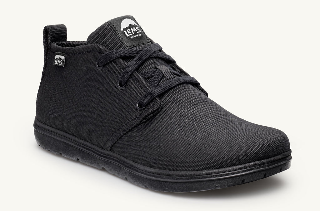 Chukka Lems Stivali Tela Donna Nere | IGQ891YY