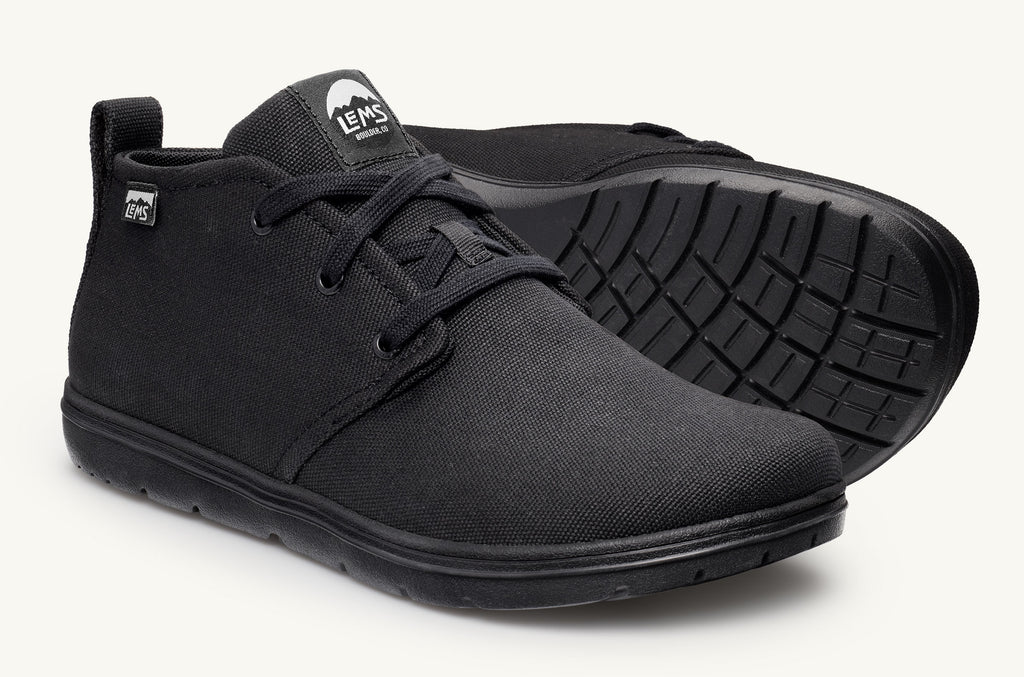 Chukka Lems Stivali Tela Donna Nere | IGQ891YY