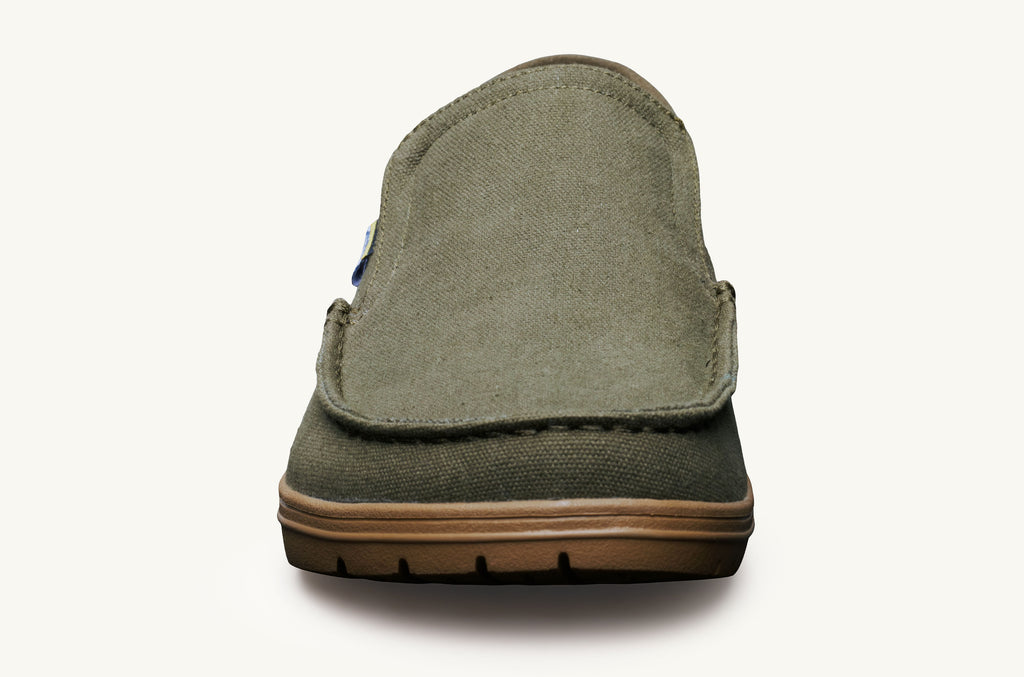 Drifter Lems Scarpe Slip On Uomo Verde Oliva | QIF648JB